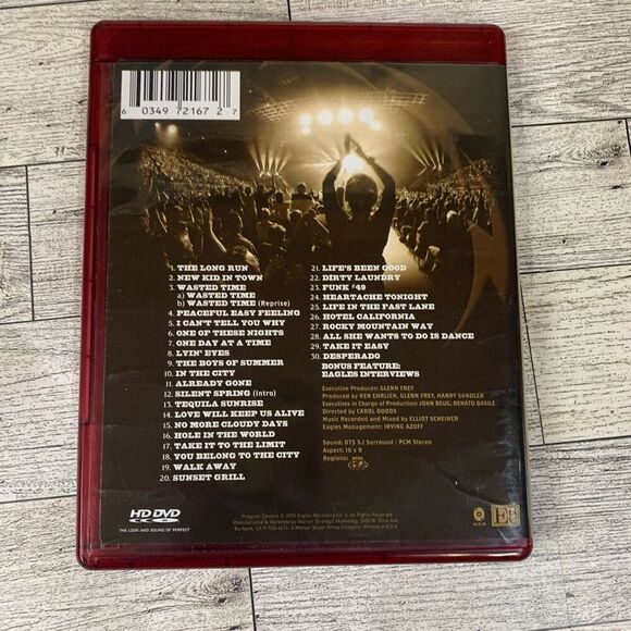 The Eagles Farewell I Tour Live From Melbourne HD-DVD Surround‎ Sound 30 Songs - Picture 2 of 2